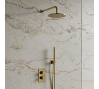 OMNIRES CONTOUR Colonne de douche avec mitigeur thermostatique, SYSCT11GLB,