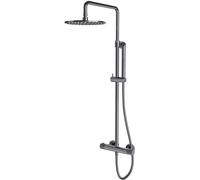 OMNIRES Contour - Set de douche avec thermostat, diamètre 25 cm, chrome CT8044CR
