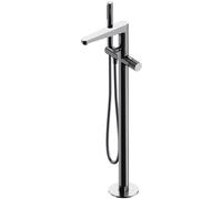 OMNIRES Contour - Mitigeur de baignoire pour montage au sol, avec corps d'encastrement, chrome CT8033CR