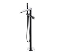 OMNIRES Contour - Mitigeur de baignoire pour montage au sol, avec corps d'encastrement, chrome CT8033CR