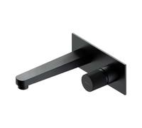 OMNIRES Contour - Mitigeur de lavabo encastré, 2 trous, avec corps d'encastrement, anthracite brossé CT8015AT