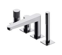 OMNIRES Contour - Mitigeur pour rebord de baignoire, installation 4 trous, chrome CT8032CR