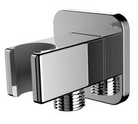 OMNIRES - Coude mural avec support, chrome 8815CR