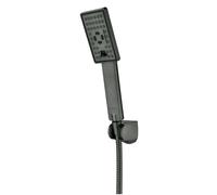 OMNIRES Jimjim - Set pommeau de douche, support et flexible, graphite JIMJIM-PGR