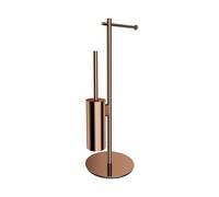 OMNIRES MODERN PROJECT Porte-brosse WC avec brosse, MP60810CP,