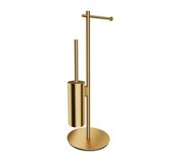 Omnires Modern Project support avec brosse wc doré MP60810GLB