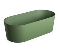 OMNIRES Ovo M+ - Baignoire îlot, 160x75 cm, vert OVOWWOL