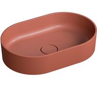 Omnires Ovo M+ lavabo 55x36 cm ovale à poser mat OVOUNTE