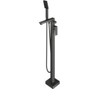 OMNIRES Parma - Mitigeur de baignoire pour montage au sol, avec corps d'encastrement, graphite PM7433GR