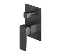 OMNIRES Parma - Mitigeur encastré, 2 sorties, avec corps d’encastrement, graphite PM7435GR
