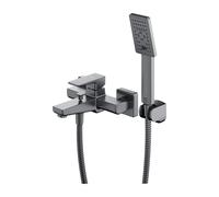 OMNIRES Parma - Mitigeur de baignoire avec accessoires, nickel PM7431IN
