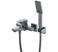 OMNIRES Parma - Mitigeur de baignoire avec accessoires, nickel PM7431IN