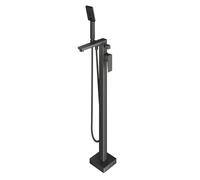 OMNIRES Parma - Mitigeur de baignoire pour montage au sol, avec corps d'encastrement, graphite PM7433GR