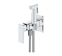 OMNIRES Parma - Mitigeur de bidet encastré, avec douchette et corps d'encastrement, chrome SYSPMBI2CR