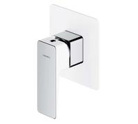 OMNIRES Parma - Mitigeur de douche encastré, avec corps d’encastrement, blanc/chrome PM7445CRB