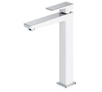OMNIRES Parma - Mitigeur de lavabo, blanc/chrome PM7412CRB