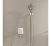 OMNIRES Parma - Mitigeur encastré 2 sorties, avec corps d’encastrement, chrome/blanc PM7435CRB