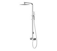 OMNIRES Parma - Set de douche avec mitigeur, 20x20 cm, 3 jets, chrome PM7444CR