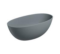 OMNIRES SHELL Baignoire ovale en îlot, SHELL148WWAG,