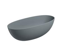 OMNIRES SHELL Baignoire ovale en îlot, SHELL175WWAG,
