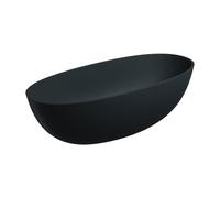 OMNIRES SHELL Baignoire ovale en îlot, SHELL175WWBLV,