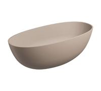 OMNIRES Shell M+ - Baignoire îlot, 160x75 cm, beige mat SHELLWWDB