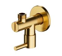 OMNIRES Universal Robinet d’équerre, 1/2", 3/8", 8857GLB,