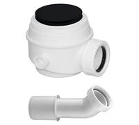 Omnires WB01XBL siphon pour receveur de douche/baignoire, noir