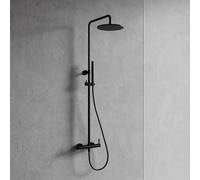 OMNIRES Y Colonne de douche avec mitigeur monocommande, Y1244MBL,
