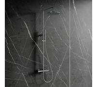 OMNIRES Y Colonne de douche avec mitigeur monocommande, Y1244MCR,