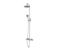 OMNIRES Y - Set de douche avec thermostat, diamètre 20 cm, 5 jets, chrome Y1244XOCR