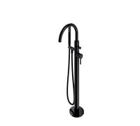 OMNIRES Y - Mitigeur de baignoire pour montage au sol, avec corps d´encastrement, noir Y1233-SBL