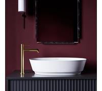 OMNIRES Y Mitigeur de lavabo à bec haut, Y1212GLB,