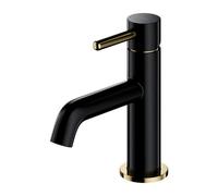 OMNIRES Y - Mitigeur de lavabo, noir/doré Y1210NBLGL