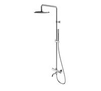 OMNIRES Y - Set de douche avec thermostat de baignoire, diamètre 25 mm, chrome Y1234CR
