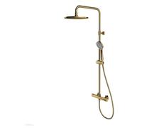 Omnires Y Y1244LUXLGL Ensemble de douche avec mitigeur thermostatique, doré