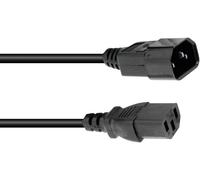 OMNITRONIC IEC Extension 3x1.5 10m bk - Câbles d'alimentation IEC