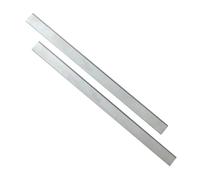 OMNIVOR - 2 X Fers de Rechange pour Raboteuse ou Dégauchisseuse | Lames de Rabot Réaffutables | 310 x 20 x 2.5 mm | Outil de Travail du Bois Dur ou Bois Tendre | Acier HSS