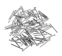 OMOTOOL Kit de 100 clous en acier au carbone pour accrocher des images et le travail du bois de 3 cm