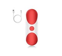 OMOZUN Ouvre-boîte électrique K01C,arrêt automatique,sans bords tranchants,recharge USB-C, une pression par boîte,rouge et blanc