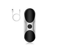 OMOZUN Ouvre-boîte électrique K01C,arrêt automatique,sans bords tranchants,recharge USB-C, une pression par boîte,noir et argent