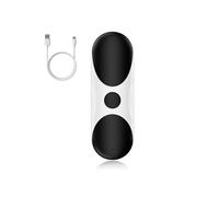 OMOZUN Ouvre-boîte électrique K01C,arrêt automatique,sans bords tranchants,recharge USB-C, une pression par boîte,noir et blanc