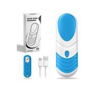 OMOZUN Ouvre-boîtes électrique K01D à bouton-poussoir,rechargeable,sans lame pour plus de sécurité,compatible avec les boîtes de formes