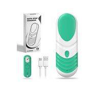 OMOZUN Ouvre-boîtes électrique K01D à bouton-poussoir,rechargeable,sans lame pour plus de sécurité,compatible avec les boîtes de formes