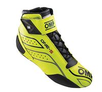 OMP Chaussures One-S Fluo Jaune/Noir/Gris Taille 43 FIA 8856-2018