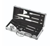 Ompagrill 06420 Ensemble d'ustensiles de cuisine pour barbecue dans un coffret