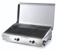 Ompagrill Plaque de Cuisson Double à Gaz Plancha Double 4069