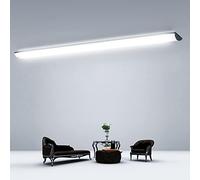 Omprar Néon Led 120CM 40W,4000LM Tube Led,Plafonnier Étanche IP65 Plafonnier Reglette,Néon Garage pour Atelier, Sous Sol, Salle de Bain, Bureau Eclairage, Blanc Froid 6500K