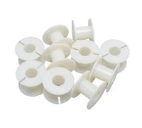 Omquot Bobines de Fil Vides ABS, Bobines Durables pour Bricolage, Câble Sonore de Haut-parleur, 20 Pièces pour L'assemblage de Haut-parleurs
