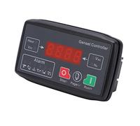 Omquot Contrôleur de Groupe électrogène Module de Commande D'arrêt de Démarrage Automatique Efficace pour Petite pour la Protection du Groupe électrogène, Affichage LED